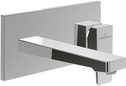 Villeroy & Boch Architectura wastafelkraan inbouw nikkel TVW12500300064