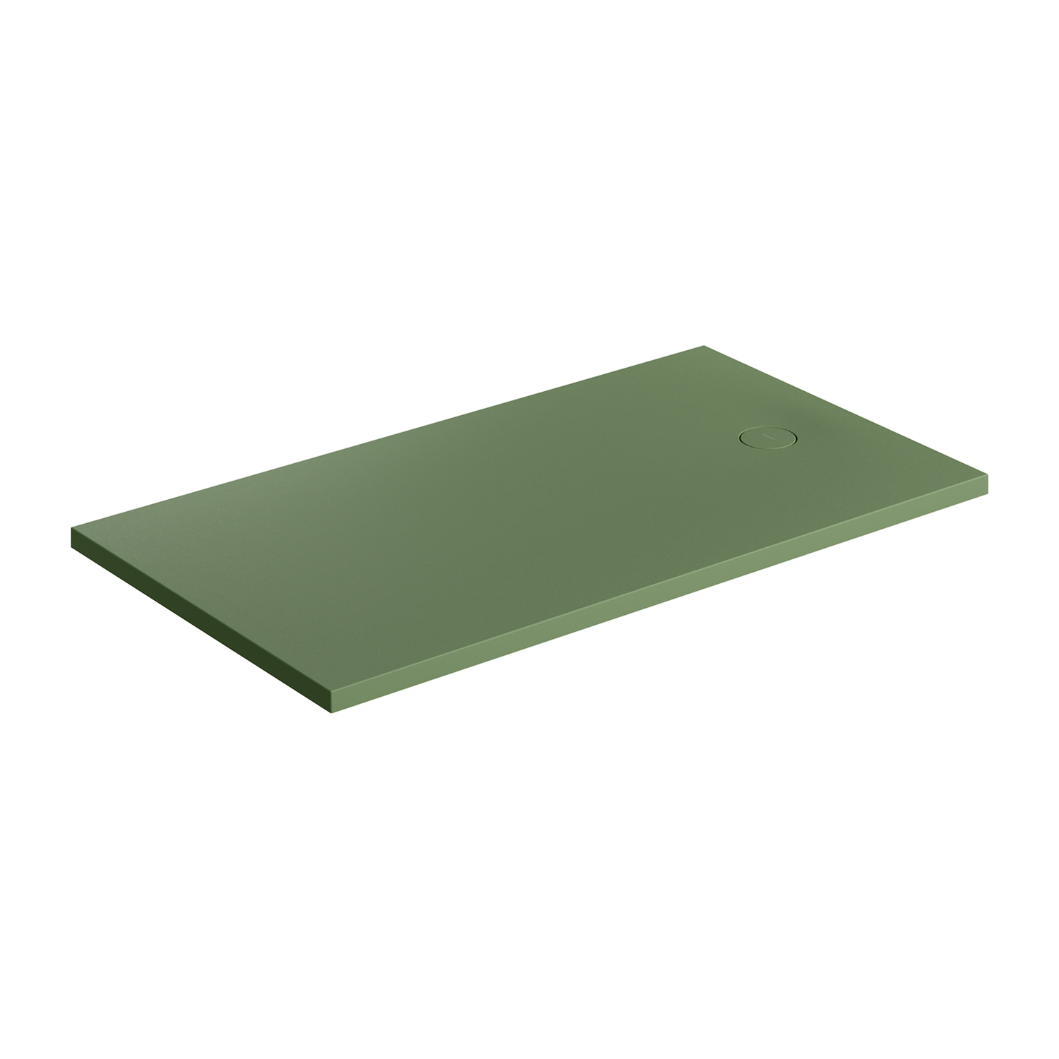 Omnires Aquarock rechthoekige douchebak + afdekrooster 160x90 cm AQUAROCK90-160OL