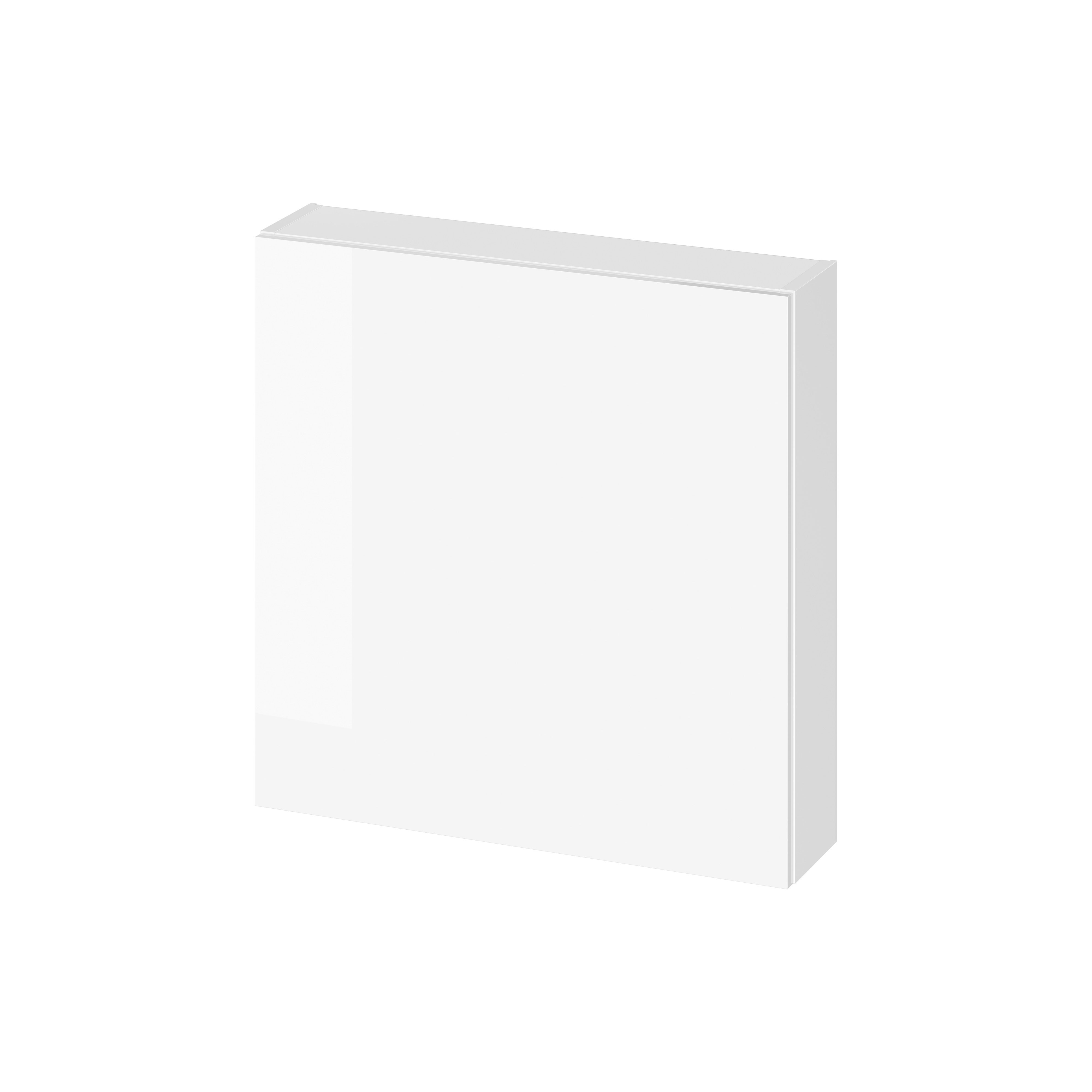 Cersanit Ovida kast 59.4x13.8x59.2 cm hangend langs de zijkant wit S1058-006