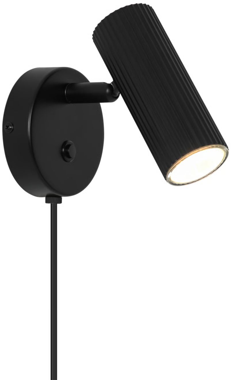 Nordlux Vico wandlamp 1x5 W zwart 2612591003