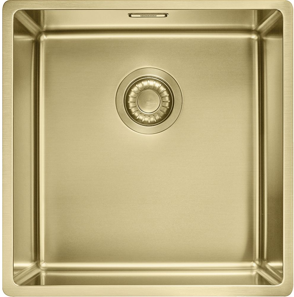 Franke Mythos BXM stalen spoelbak 44x45 cm gouden 127.0627.578