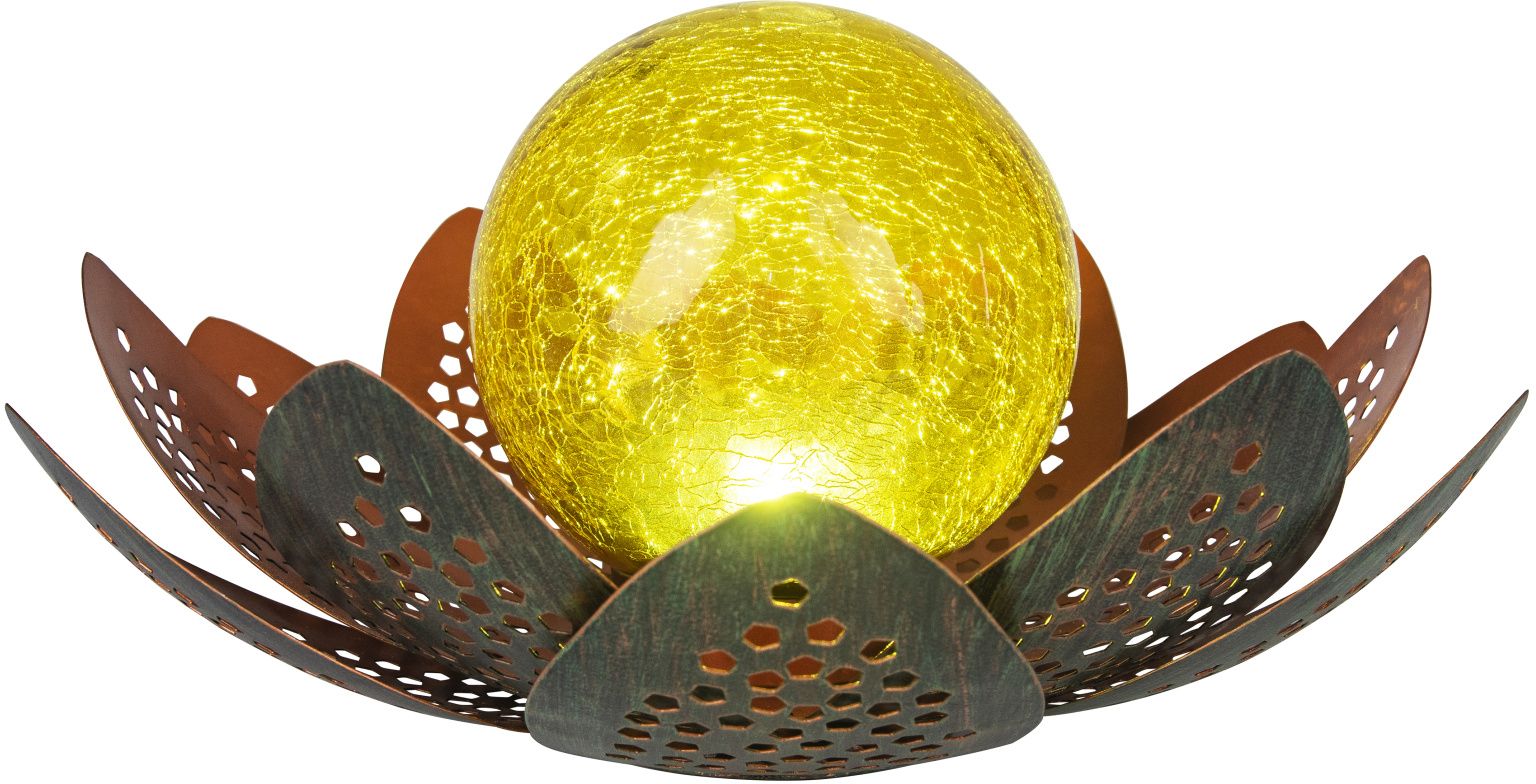 Globo Lighting Solar solar staanlamp 1x0.06 W groen-gouden 33655