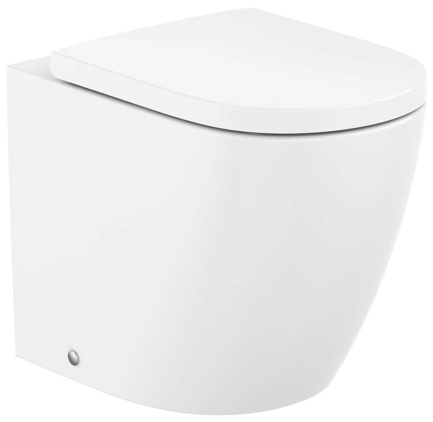 Roca Meridian toiletpot staand zonder kraag met vortexspoeling wit glans A347747S00