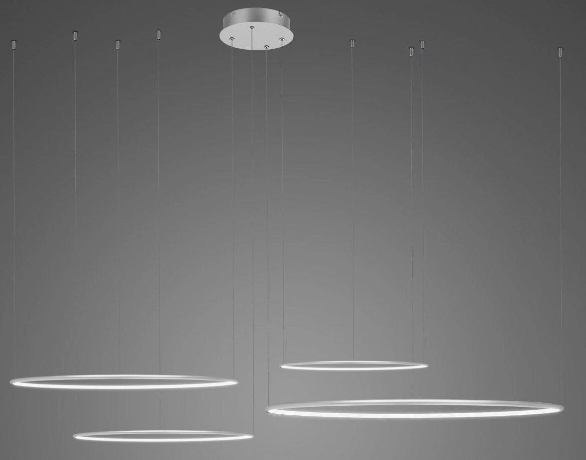 Altavola Design Led Shape hanglamp 1x106 W zilveren LA084/CO4_100_in_4k_silver