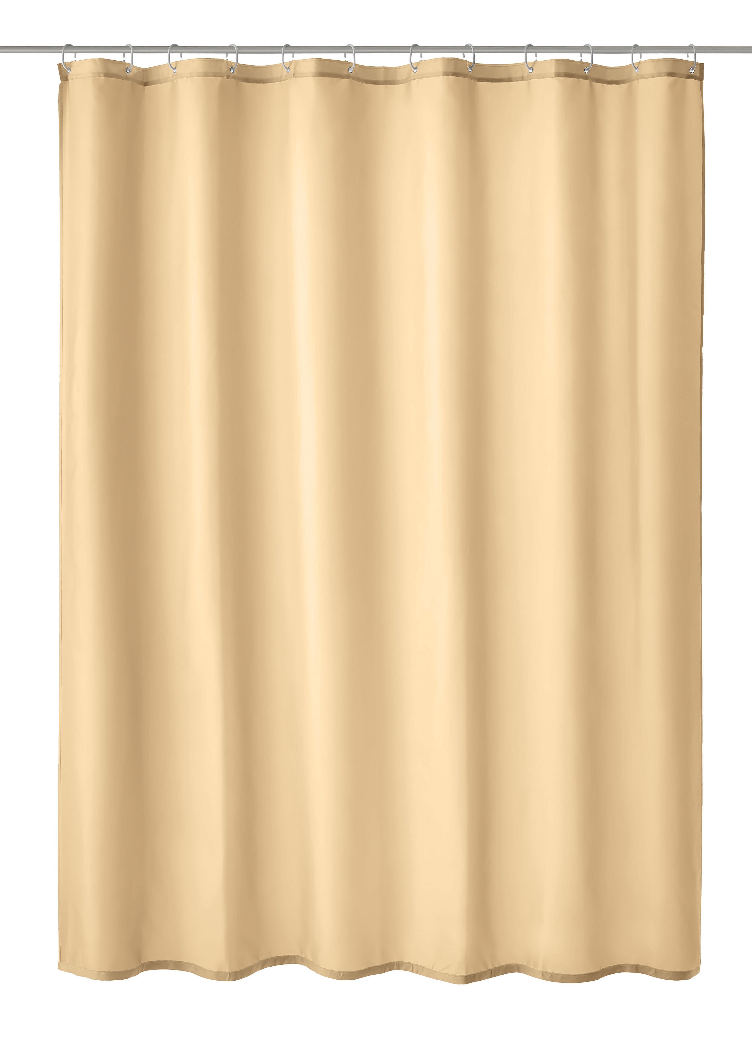 Kleine Wolke Kito douchegordijn 200x180 cm beige 4937202305