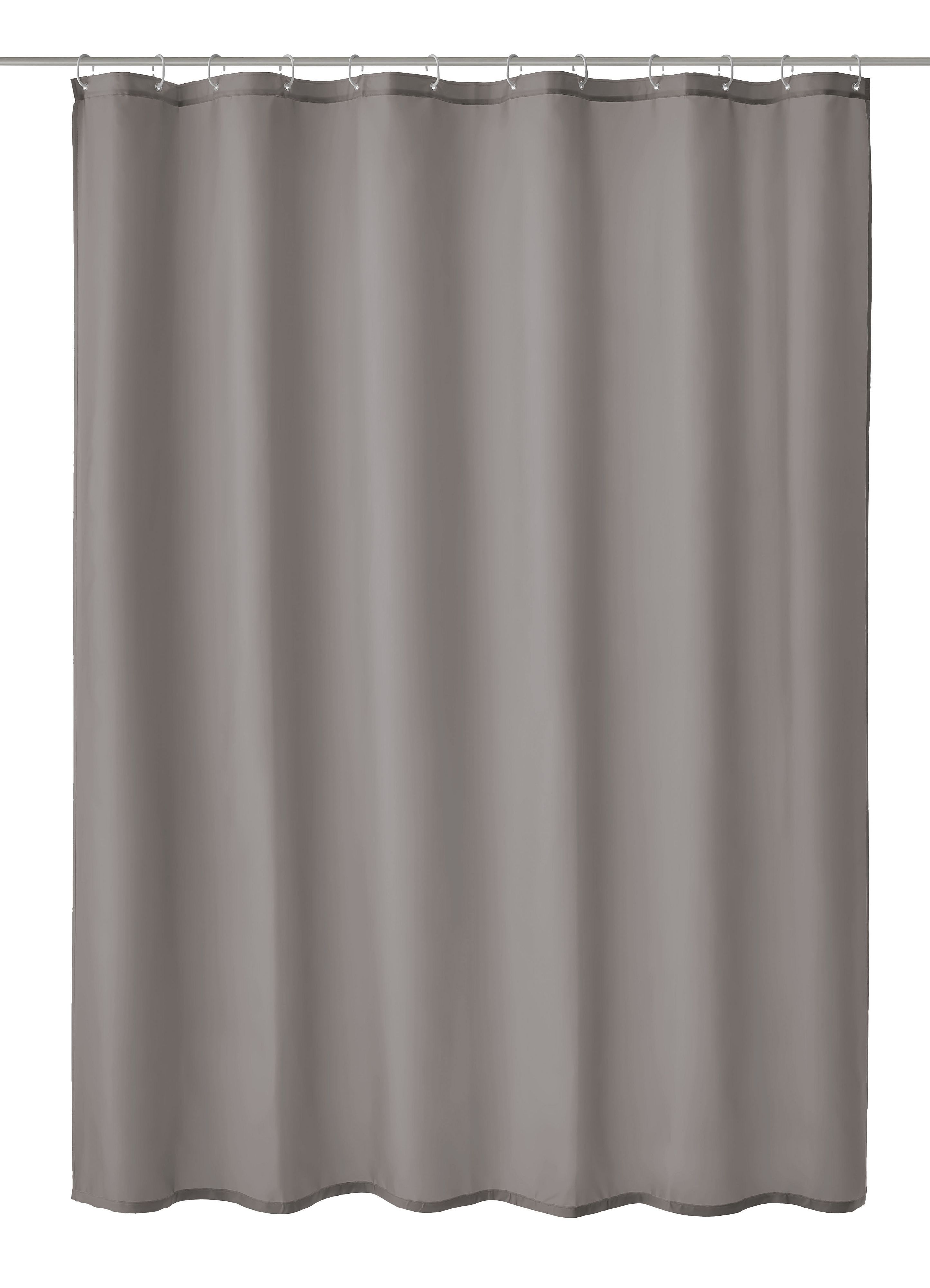 Kleine Wolke Kito douchegordijn 200x120 cm grijs 4937905238
