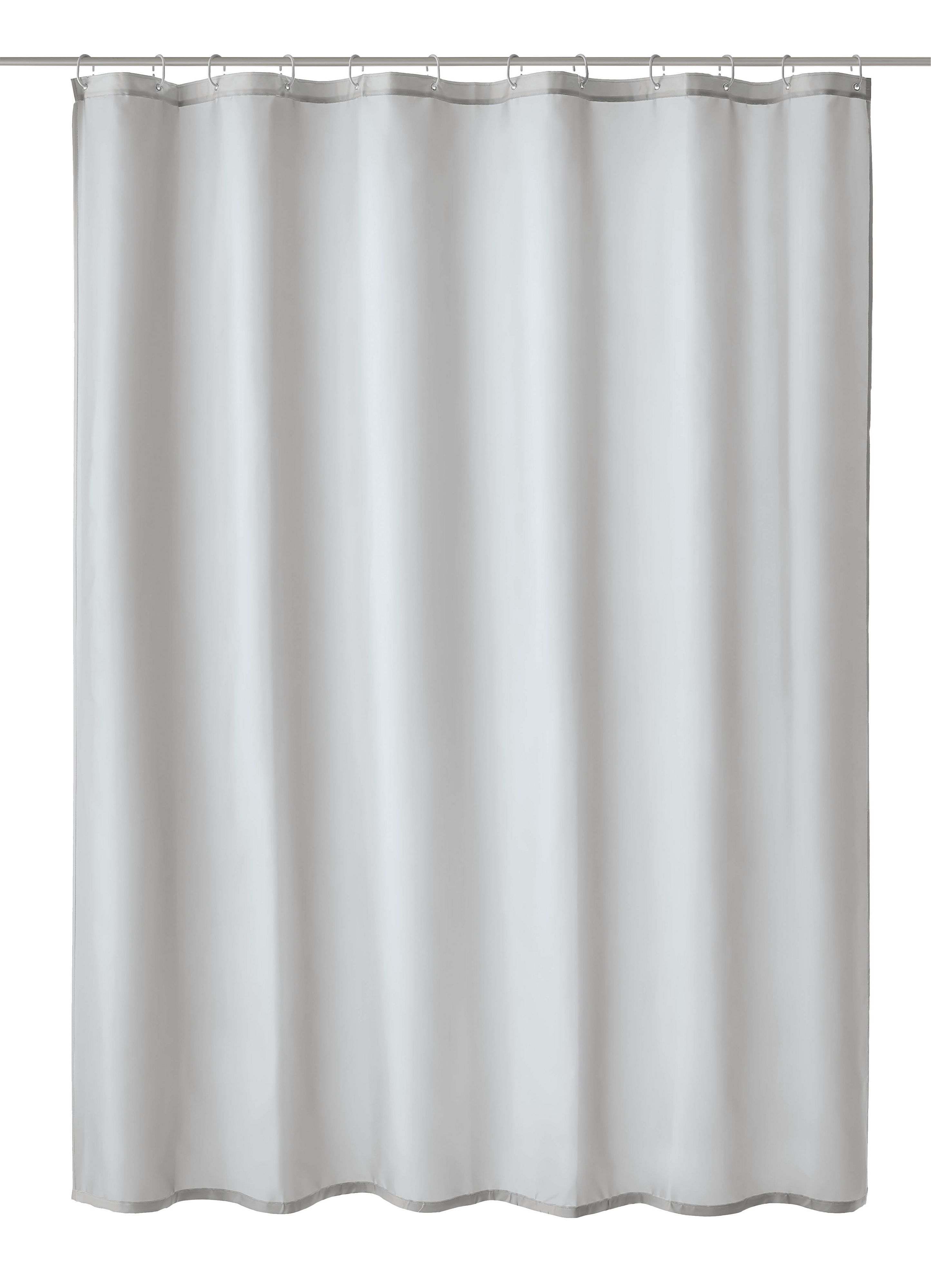 Kleine Wolke Kito douchegordijn 200x180 cm grijs 4937913305