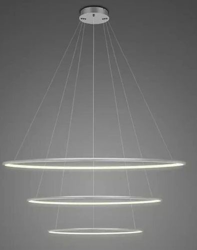 Altavola Design Led Shape hanglamp 1x68 W zilveren LA075/P_80_in_4k_silver_dimm