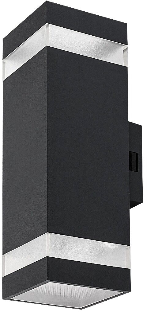 Rabalux Urfa Line buitenwandlamp 2x16 W zwart 77210