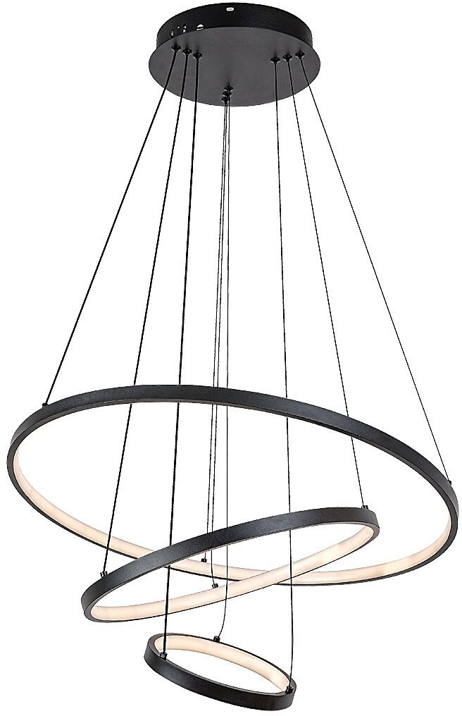Rabalux Beliza hanglamp 1x90 W zwart 72346