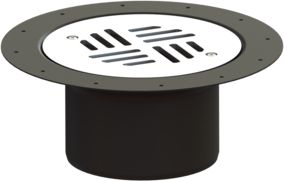 Kessel doucheafvoer 20 cm staal 27200