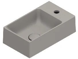 Catalano Premium wastafel 40x23 cm rechthoekig klassiek wit mat 0220411032
