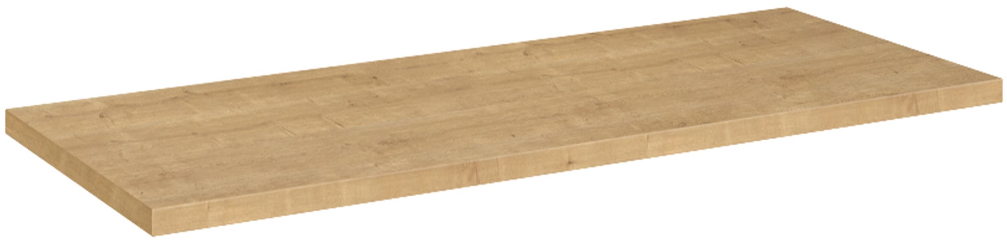 Roca Reef badkamerblad 120.6x46.4 cm eik A858223464