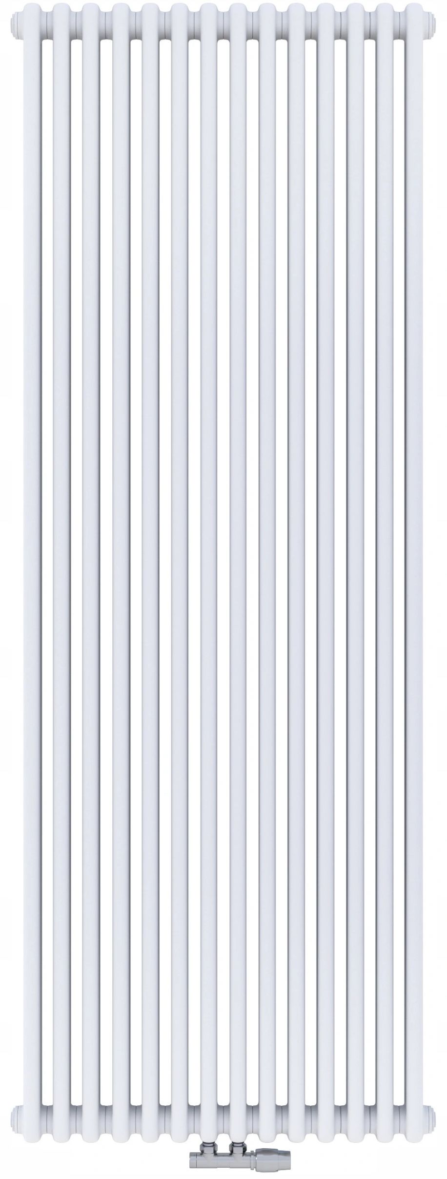 Irsap Tesi 2 kamerverwarming 63x180 cm podłączenie onder wit IRS-TES-2180-14-50-B