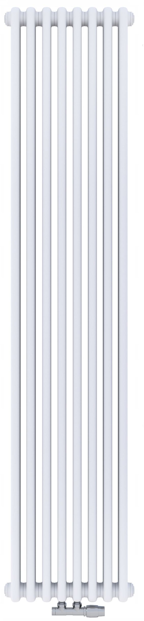 Irsap Tesi 2 kamerverwarming 36x200 cm podłączenie onder wit IRS-TES-2200-08-B-50