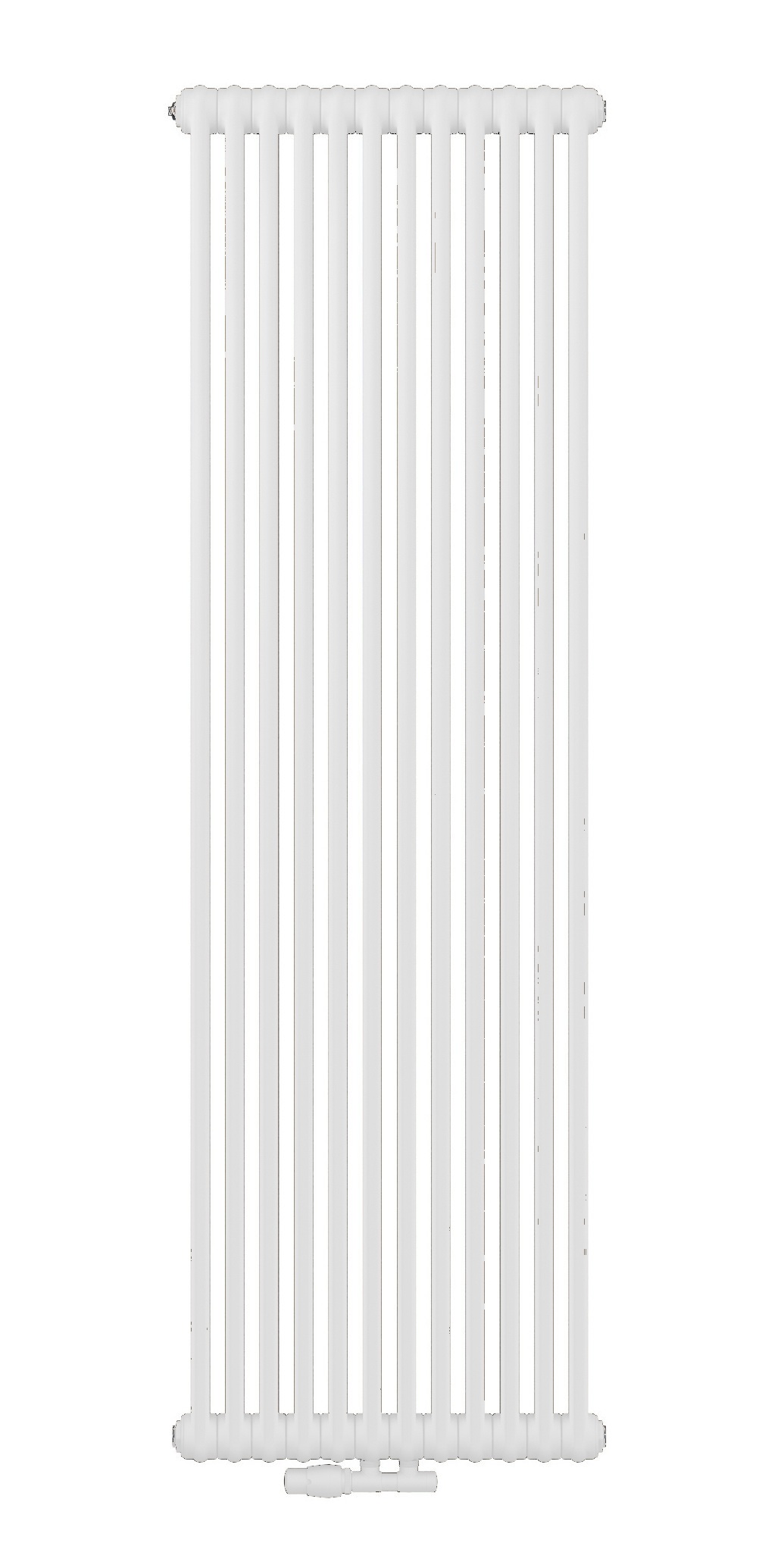 Irsap Tesi 2 kamerverwarming 54x200 cm podłączenie onder wit IRS-TES-2200-12-B 50