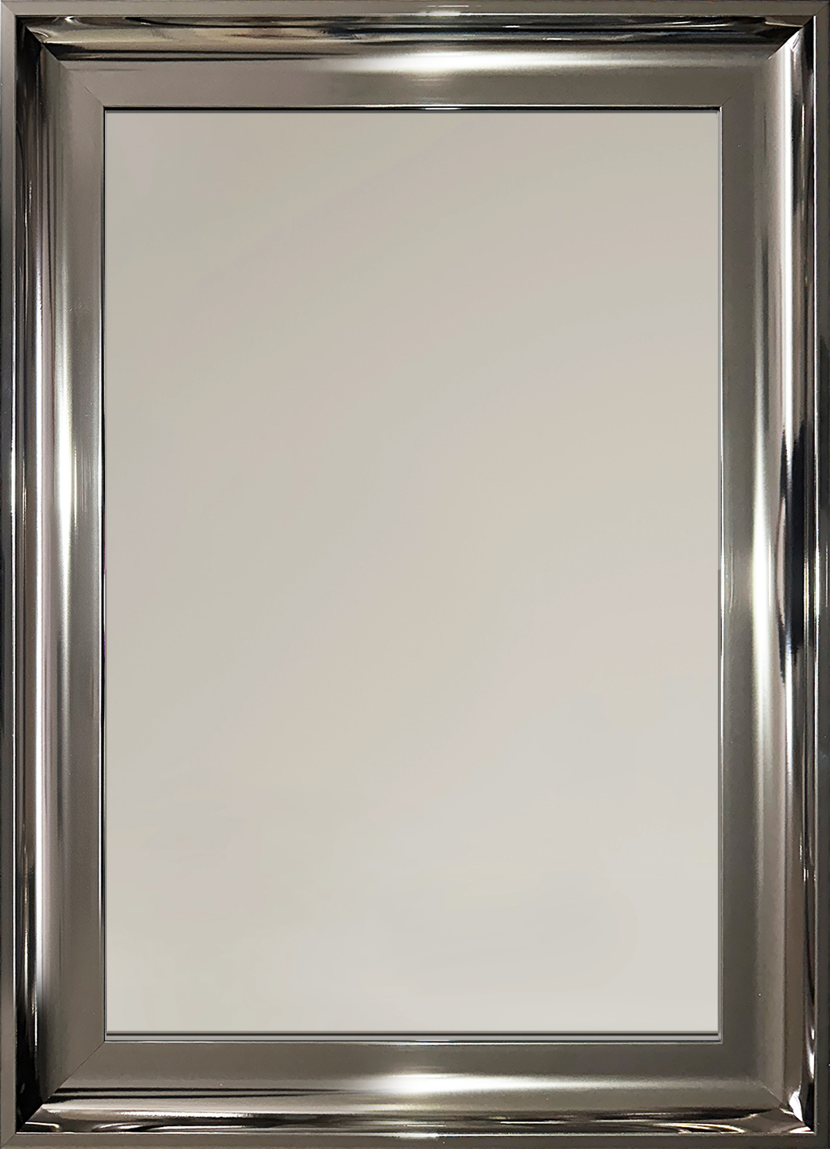 Ars Longa Torino spiegel 111.8x61.8 cm rechthoekig nikkel TORINO50100-N