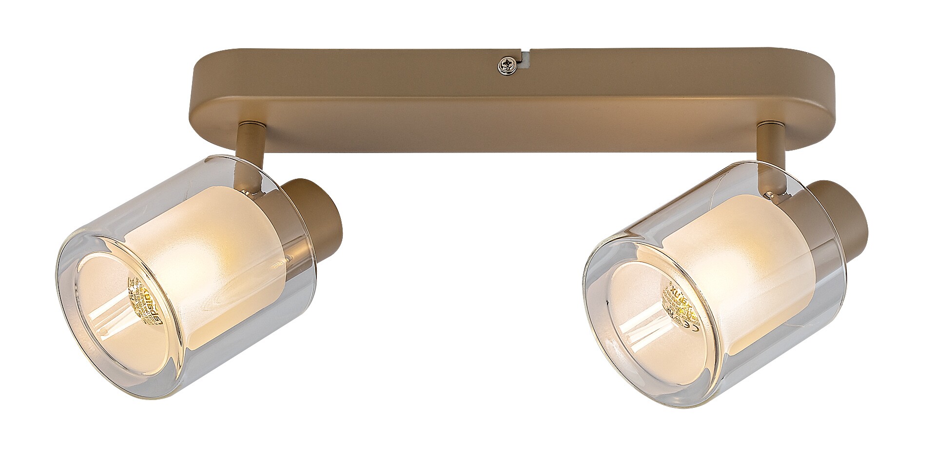 Rabalux Mirral plafondlamp 2x15 W beige 73064