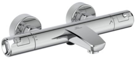Ideal Standard Ceratherm bad- en douchekraan wand met thermostaat chroom A7223AA