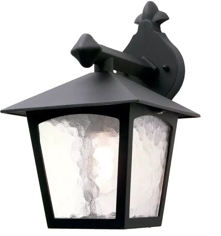 Elstead Lighting York buitenwandlamp 1x60 W zwart BL2-BLACK