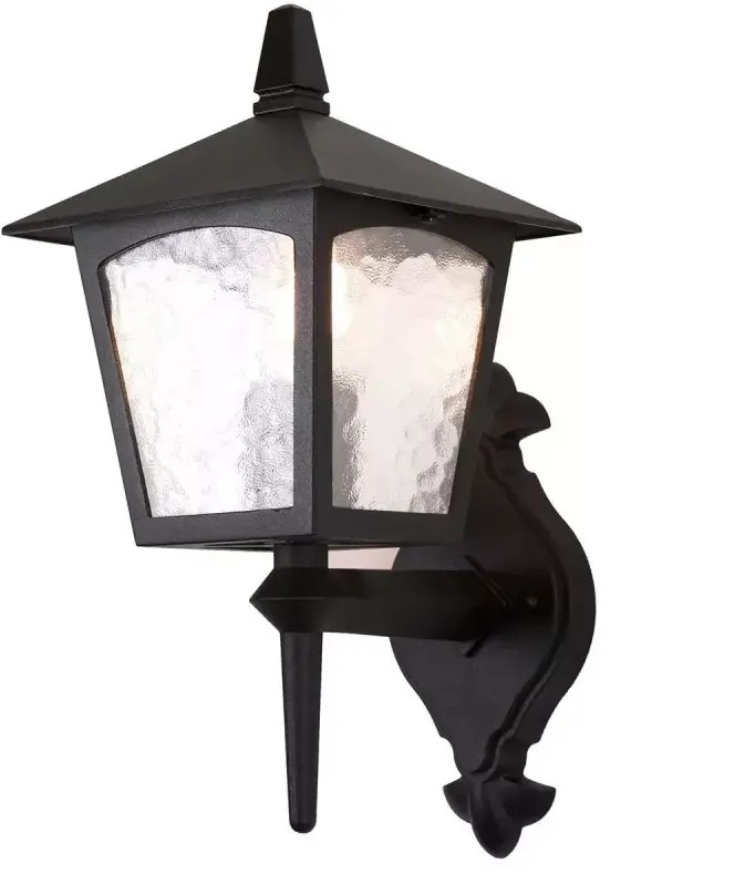 Elstead Lighting York buitenwandlamp 1x60 W zwart BL5-BLACK
