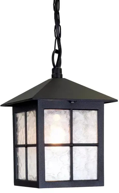 Elstead Lighting Winchester hanglamp 1x60 W zwart BL18B-BLACK