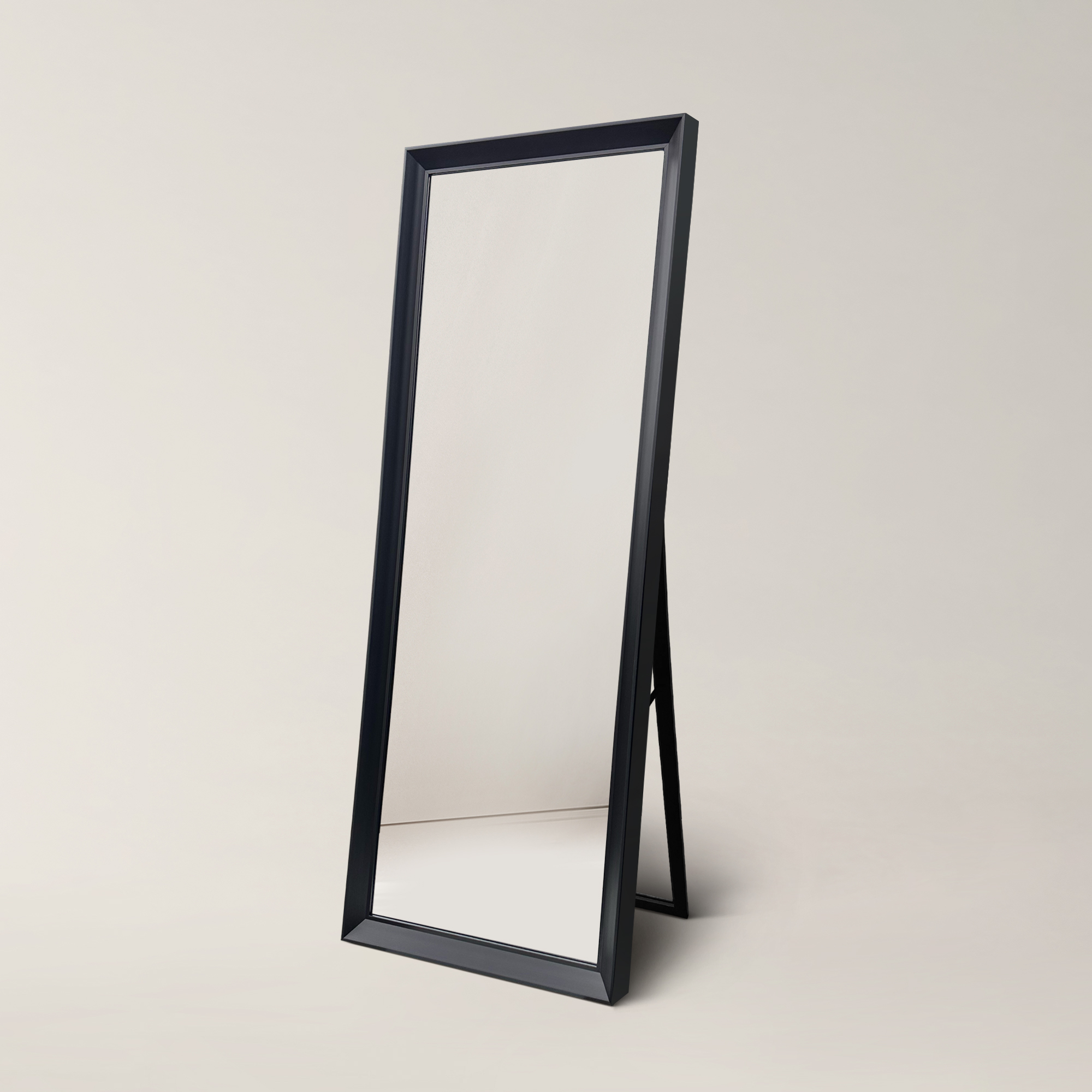 Ars Longa Alpi spiegel 58.8x168.8 cm rechthoekig zwart LS-ALPI50160-C