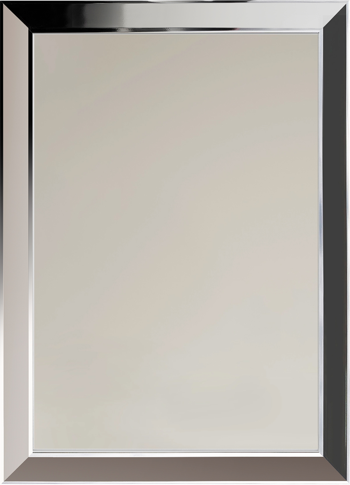 Ars Longa Alpi spiegel 78.8x58.8 cm rechthoekig nikkel ALPI5070-N