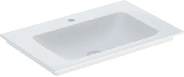 Geberit One wastafel 105x55 cm rechthoekig meubel wit glans 505.011.01.4