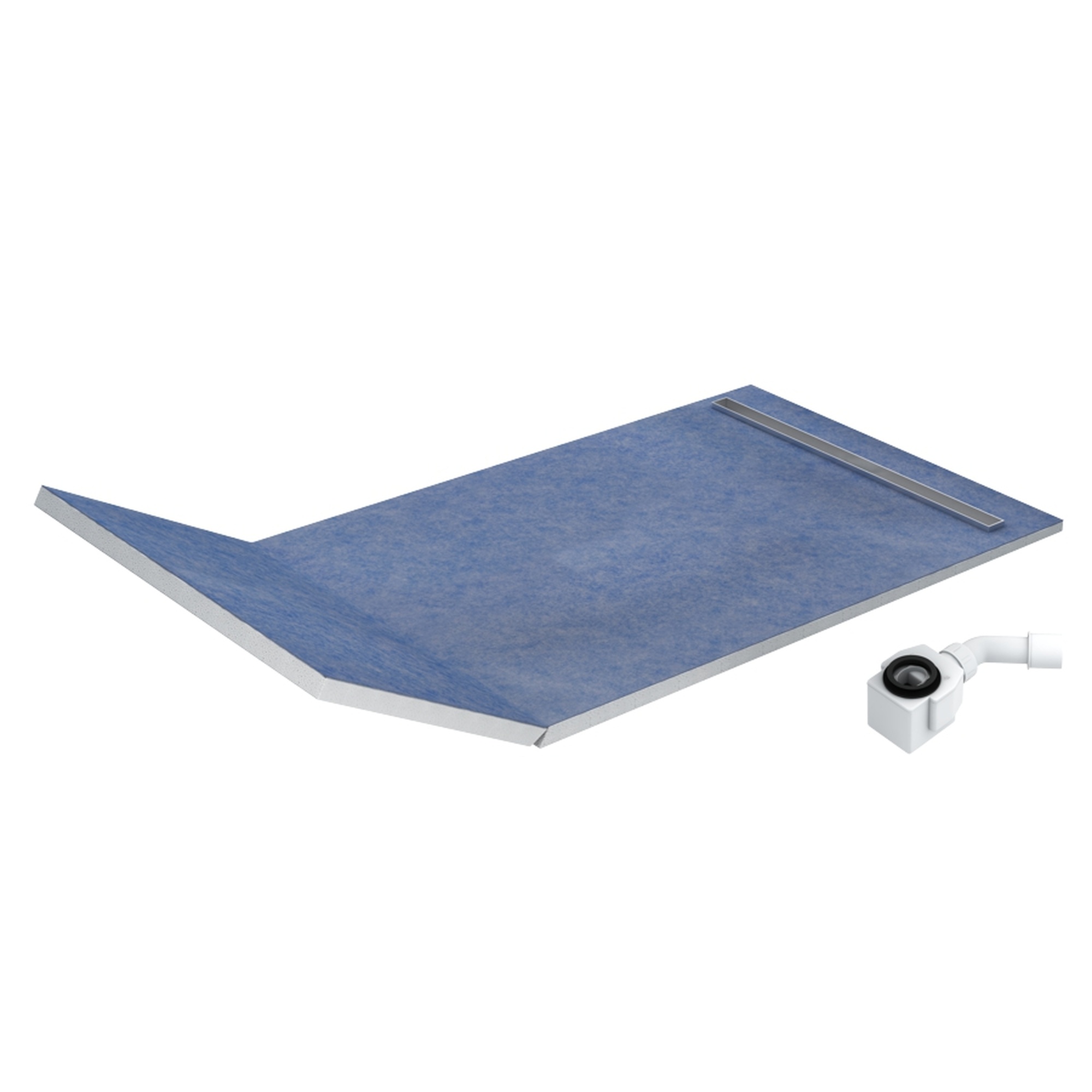 Schedline Slight Line S1 tegelbare douchebak 130 cm 10ST.1S2-90180