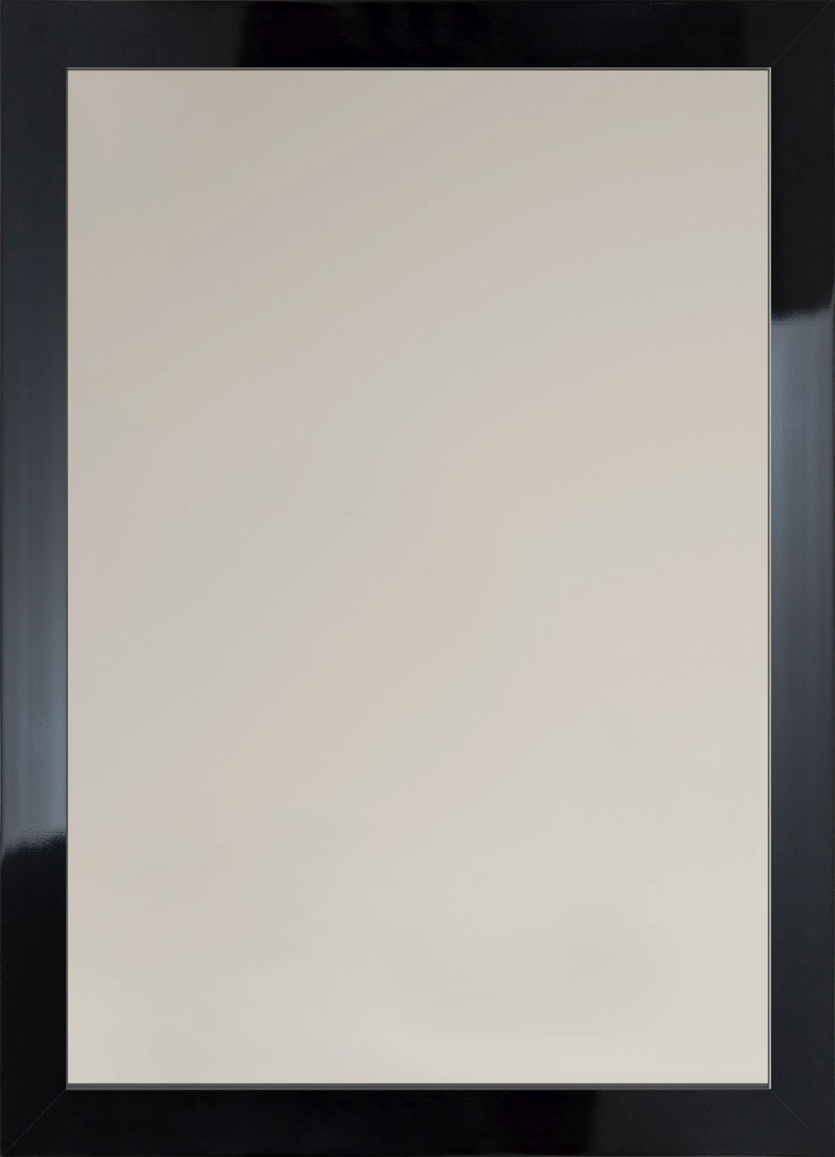 Ars Longa Slim spiegel 127.8x67.8 cm rechthoekig zwart SLIM60120-C
