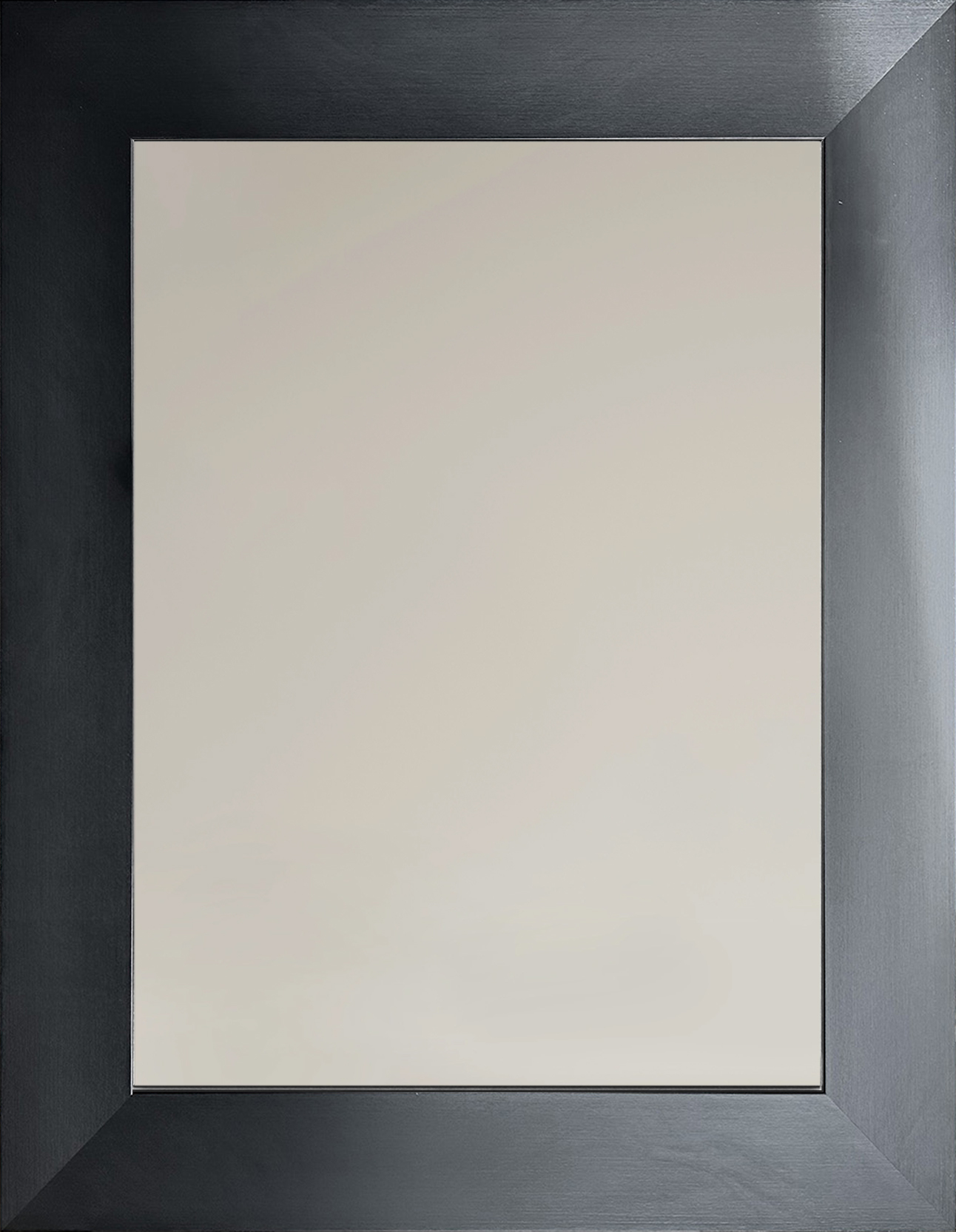 Ars Longa Plato spiegel 147.4x57.4 cm rechthoekig zwart PLATOI40130-C