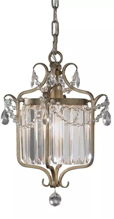 Elstead Lighting Gianna hanglamp 1x60 W zilveren FE-GIANNA1C