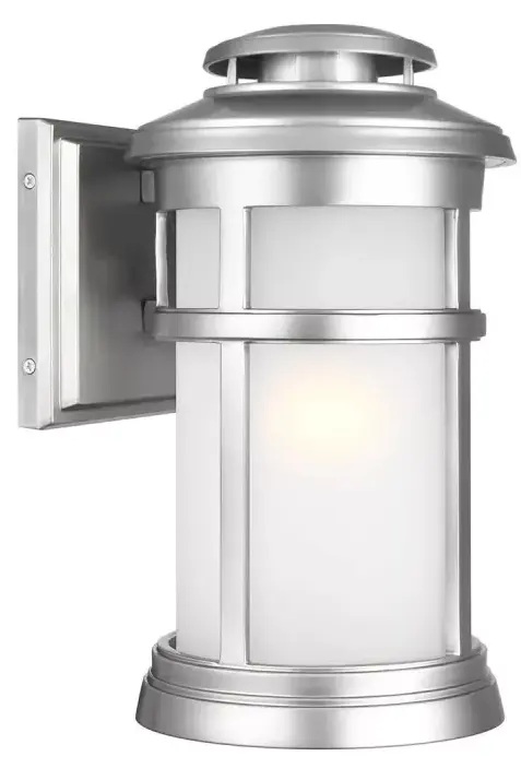 Elstead Lighting Newport buitenwandlamp 1x60 W staal FE-NEWPORT-M-PBS