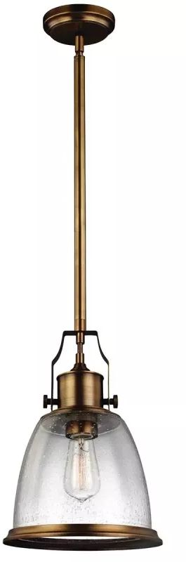 Elstead Lighting Hobson plafondlamp 1x60 W messing FE-HOBSON-P-M-AB