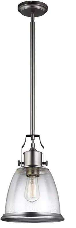 Elstead Lighting Hobson plafondlamp 1x60 W nikkel FE-HOBSON-P-M-SN
