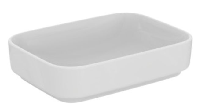 Ideal Standard i.life B wastafel 55x40 cm rechthoekig opbouw wit glans T572801