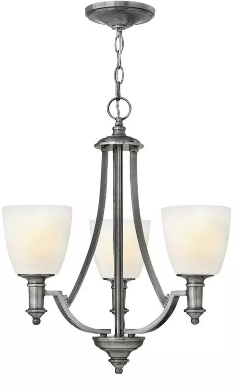Elstead Lighting Truman hanglamp 3x60 W nikkel HK-TRUMAN3