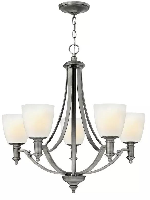 Elstead Lighting Truman hanglamp 5x60 W nikkel HK-TRUMAN5
