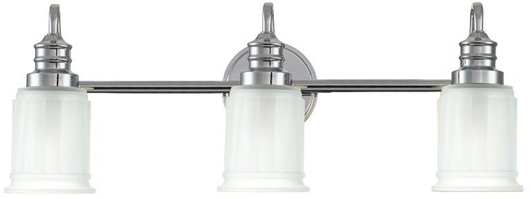 Elstead Lighting Swell wandlamp 3x3 W chroom QZ-SWELL3-PC-BATH