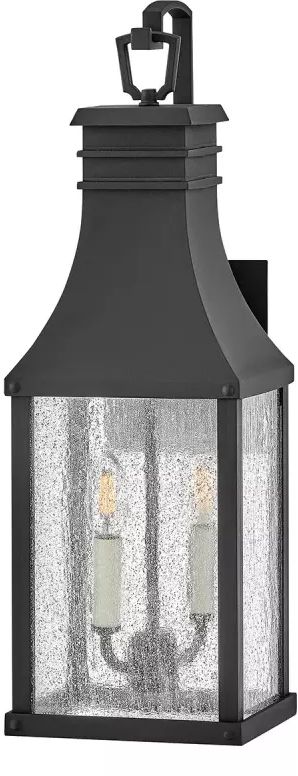 Elstead Lighting Beacon Hill buitenwandlamp 2x40 W zwart HK-BEACON-HILL-M-MB