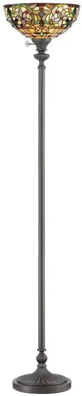Elstead Lighting Kami staanlamp 1x60 W bruin QZ-KAMI-UL