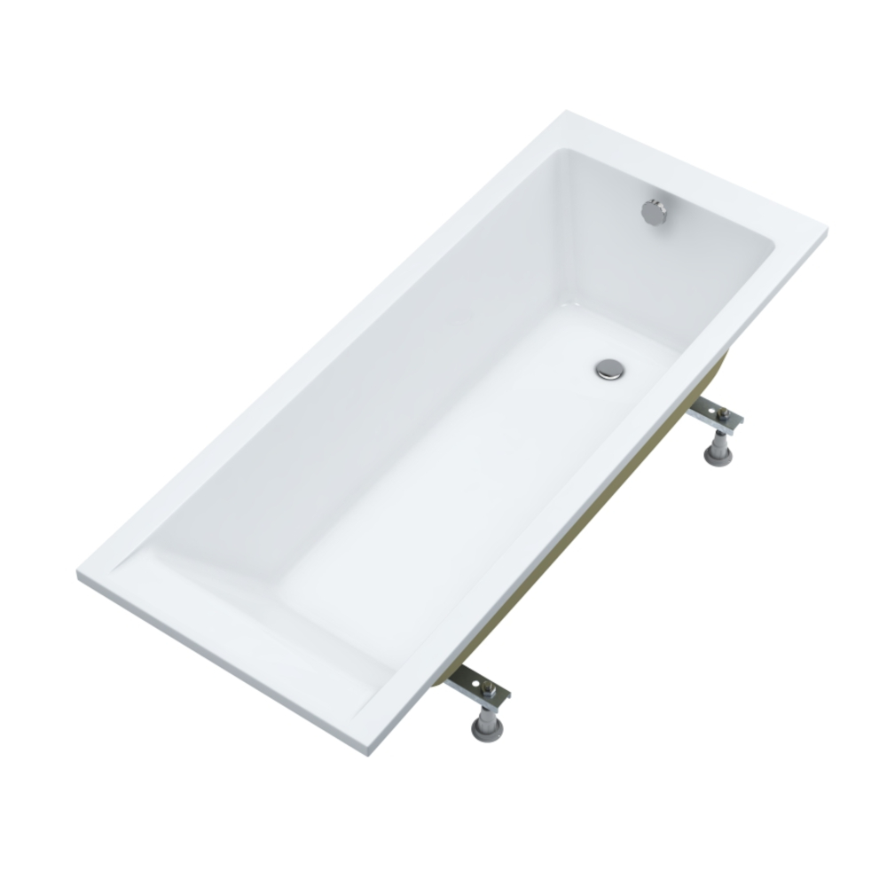 Schedline Milos rechthoekig bad 150x75 cm wit 3WSP.M1P-15075