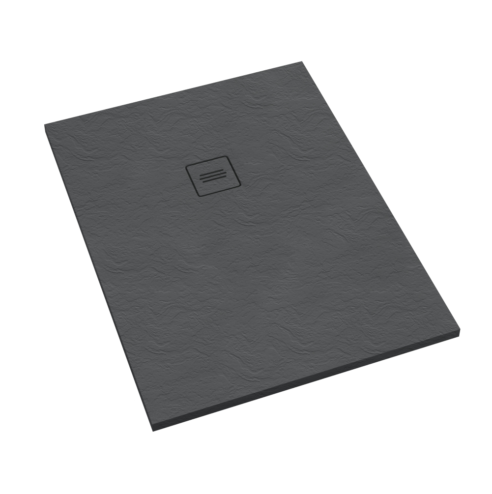 Schedline Protos Grey Stone rechthoekige douchebak 130x100 cm grijs 3SP.P1P-100130/S/ST-M1/S/ST