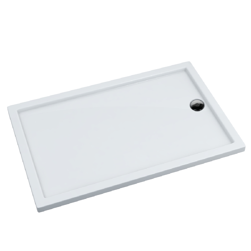 Schedline Estima rechthoekige douchebak 180x75 cm wit 3SP.E2P-75180