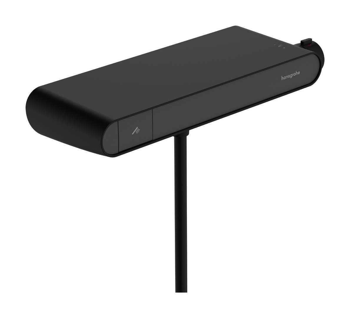 Hansgrohe ShowerTablet Select douchekraan wand met thermostaat zwart 13158670