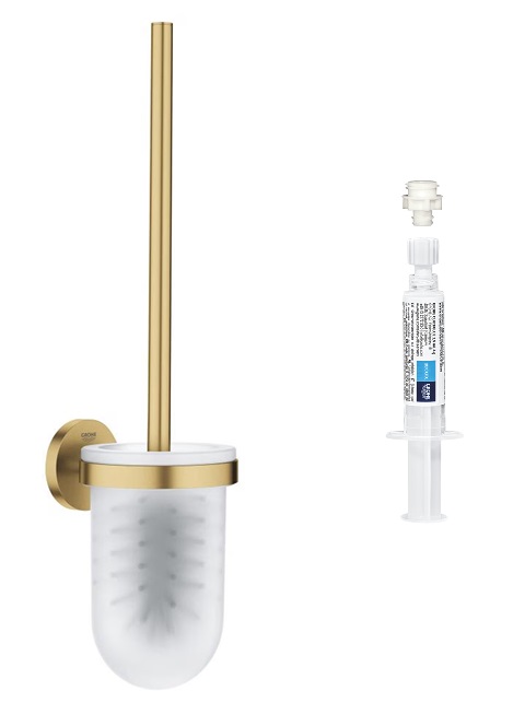 Set toiletborstel Grohe Start 41185GN0, lijm Grohe QuickGlue 41127000