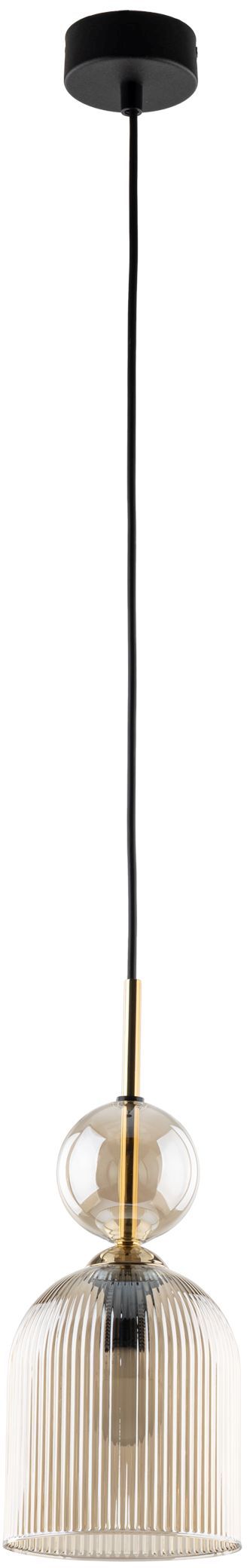 TK Lighting Sophia Cognac hanglamp 1x10 W bruin-amber 11039