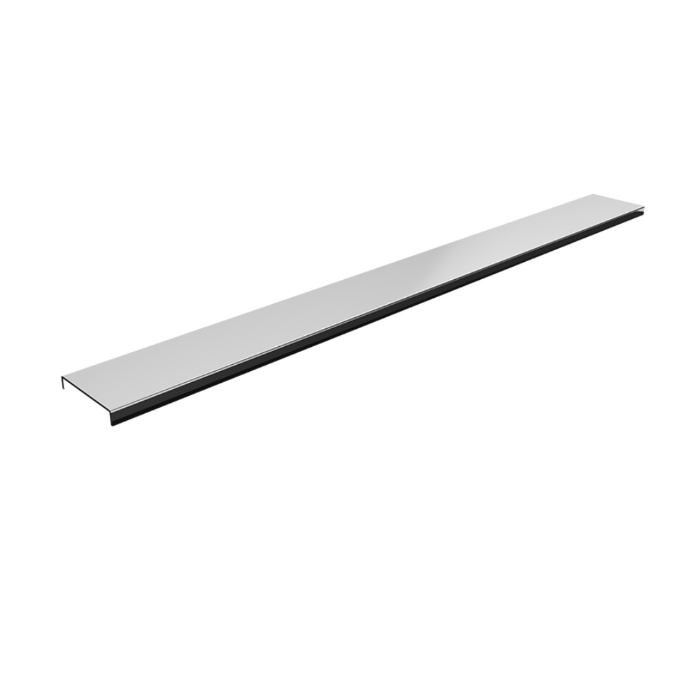 Schedline Steel 2w1 afdekking lineaire afvoer 100 cm staal SCH054/DPSC