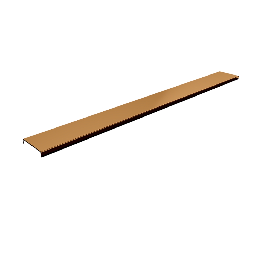 Schedline Copper Shine 2w1 afdekking lineaire afvoer 100 cm koper SCH054/DPMP